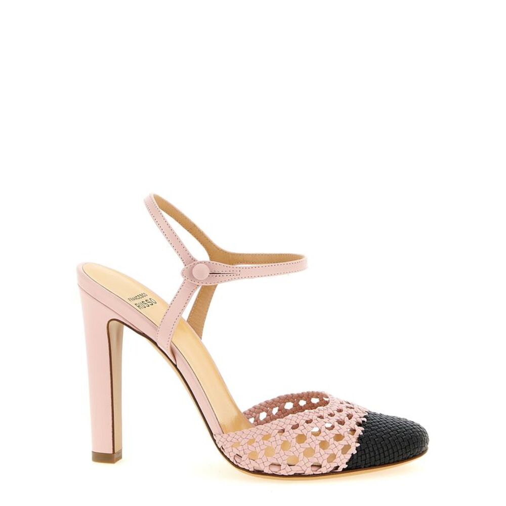 Francesco Russo Multicolor Goatskin High Heel Women's Pumps